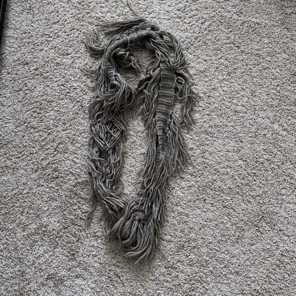 Fringe Winter Scarf